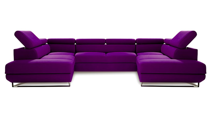 Moderne U-formet hjørnesofa