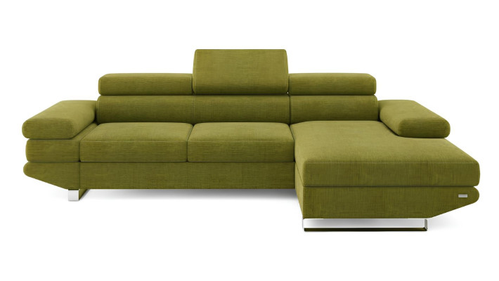 Design L-formet stof hjørnesofa