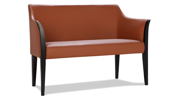 Moderne læder sofa