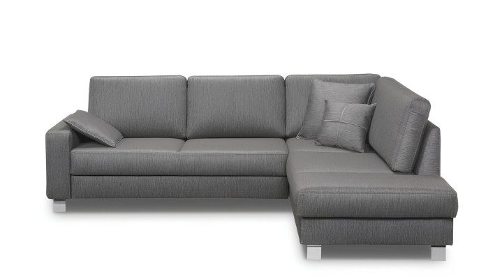 L-formet sovesofa med sovefunktion