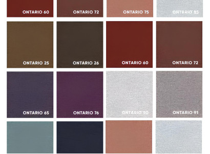 U-formet sofa med sovefunktion i stof