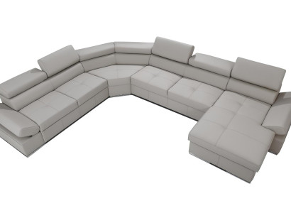 XXL hjørnesofa designprojekt sæt af sofaer 100% ITALIENSK LÆDER