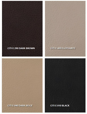 Moderne design lænestol i 100% italiensk brunt læder til stuen