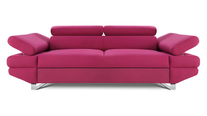 Moderne violet stof sofa