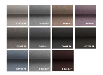 Moderne violet stof sofa