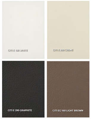 Design lænestol med afslapningspude 1 plads 100% italiensk læder ny