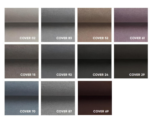 Design lounge stol Relex i læderstof