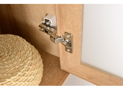 Sæt af 5 badeværelsesmøbler i rustik stil