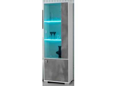 Moderne og luksuriøs glasvitrine