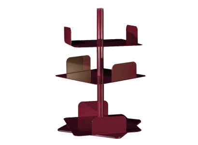 Drejet bibliotek italiensk kontormøbel