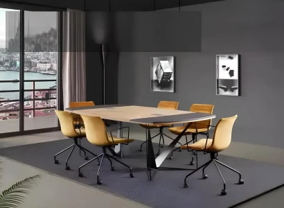 Stort konferencebord Moderne kontorborde Seminarbord Kontormøbler