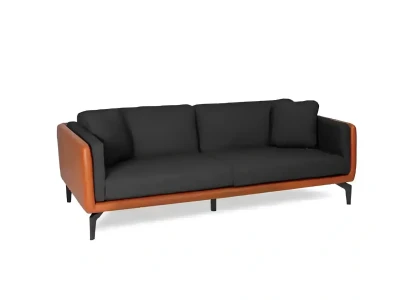 Design sofa 3 pladser ny stof