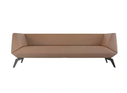 Moderne sofa til stuen, i træ, 3 pladser