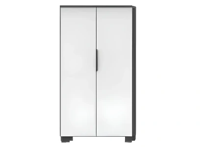 Hvidt kontorskab med moderne design