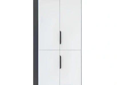 Moderne sort-hvid kontormøbel