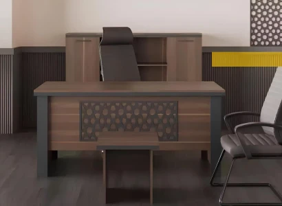 Moderne luksuriøs design skrivebord i massivt træ