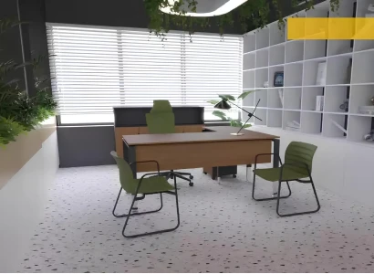 Design hjørne skrivebord