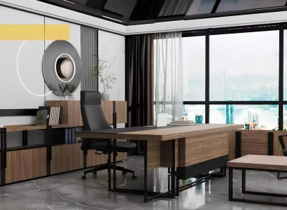 Mobil luksus træ skrivebordskommode