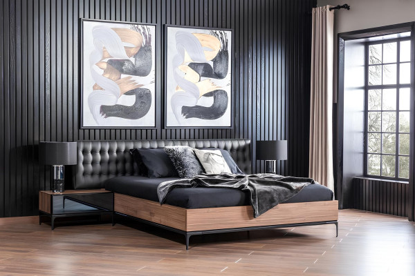 Dobbelt luksusseng 160x200 cm moderne luksus møbel