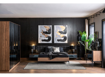 Dobbelt luksusseng 160x200 cm moderne luksus møbel