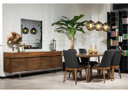 Sæt af spisebordsstole, møbelgruppe, stole, træudstyr