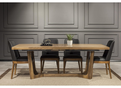 Moderne og praktisk luksus træ spisebord