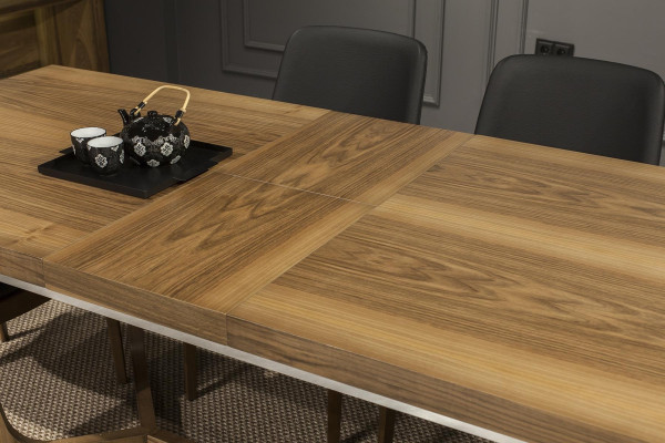 Moderne og praktisk luksus træ spisebord