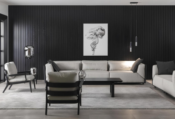 Luksus canapé, kvalitets hotel canapé 3211 bord