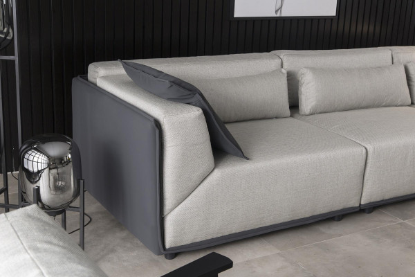 Sofa sæt 3+1 pladser Poltrona Mobili Stue Sofa 2 dele Ny