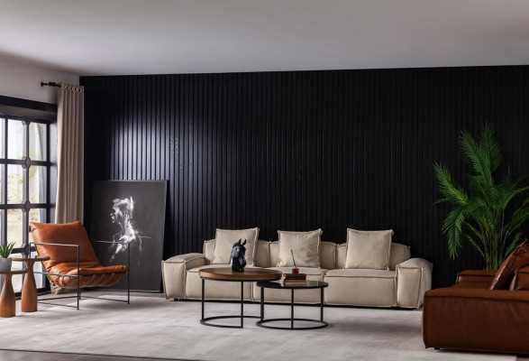 Behagelig sofa til stue 300cm Big Sofa