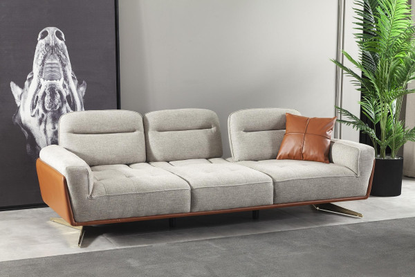 Komfortabel sofa til stuen 260cm Stor sofa