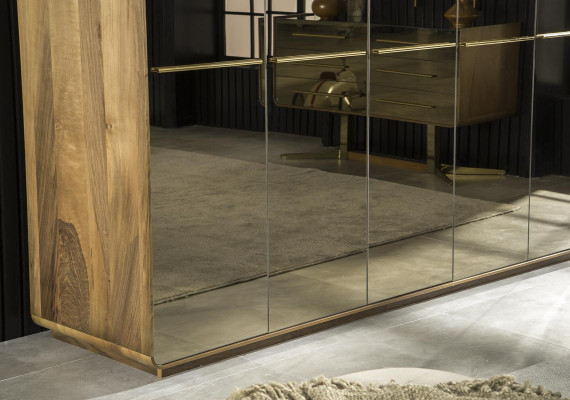 Glas skab 266cm Møbel skab