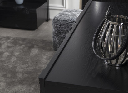 Mobil kommode sort 138cm