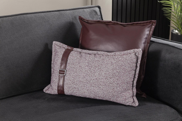 Grand sofa 330 cm stof xxl polstret møbel