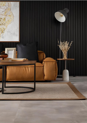 Stof hjørnesofa til stuen