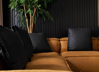 Stof hjørnesofa til stuen