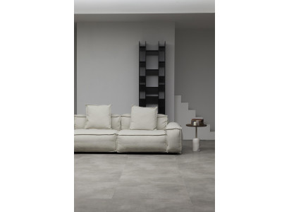 Moderne hjørnesofa i landlig stil