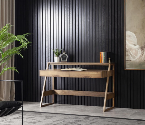 Luksus konsolbord med træ og komfortabel opbevaringsplads NY