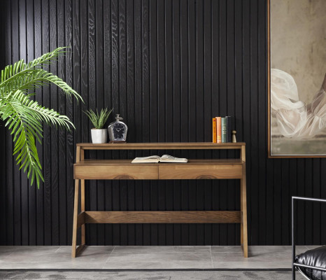 Luksus konsolbord med træ og komfortabel opbevaringsplads NY