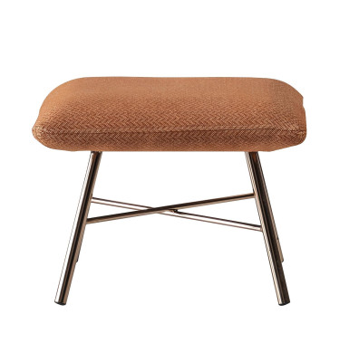 Moderne stål chaise, luksuriøst polstermøbel