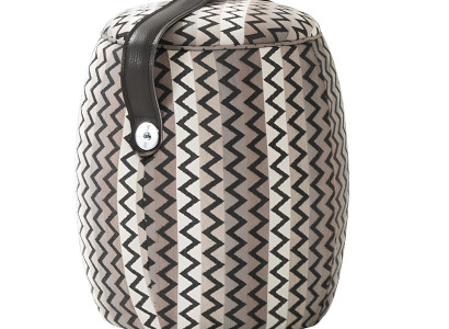 Moderne rund luksus pouf til stuen