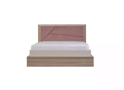 Moderne lyserød træ seng til børn