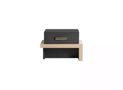 Nattens bord Telefonbord Børneværelse Træbord Grå Skab