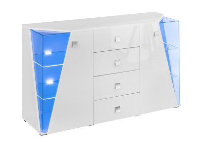 Hvid kommode design til luksuriøs stueindretning moderne møbler