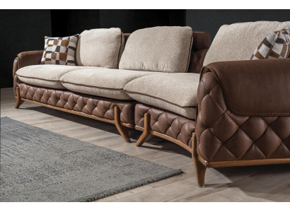 Elegant luksuriøs sofa til 4 personer