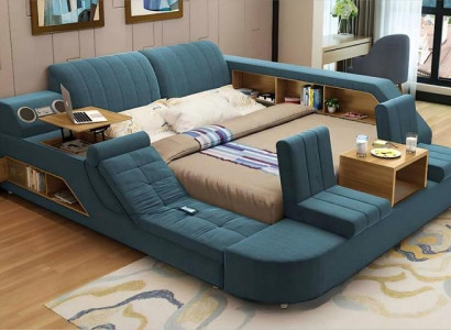 Moderne multifunktionel seng med komfortabelt design
