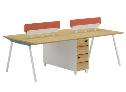 Kontor bord Büroteam Team Tische fællesbord til flere personer