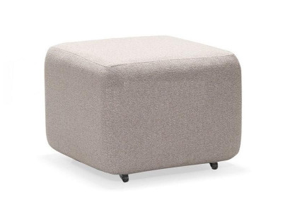 Elegant moderne pouf beige