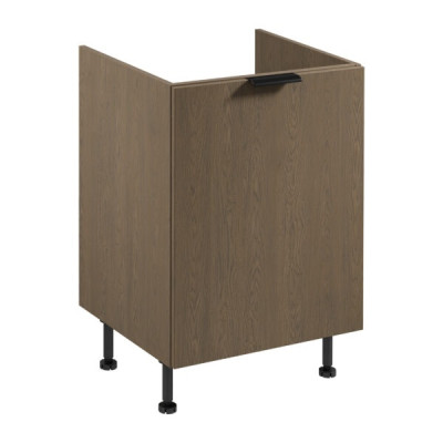 Skab til køkkenet foran under bordpladen individuel træ