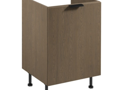 Skab til køkkenet foran under bordpladen individuel træ